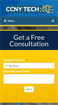 Mobile Screenshot of ccnytech.com